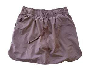 90 Degree By Reflex Womens Athletic Skort Brown Size M Activewear Skirt Shorts